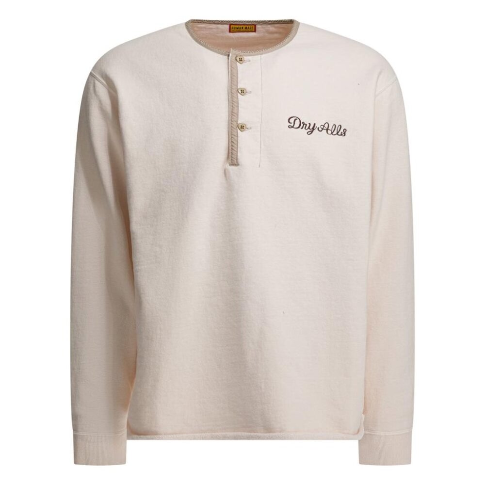 Human Made Henley Sweatshirt Tag Size XL Men